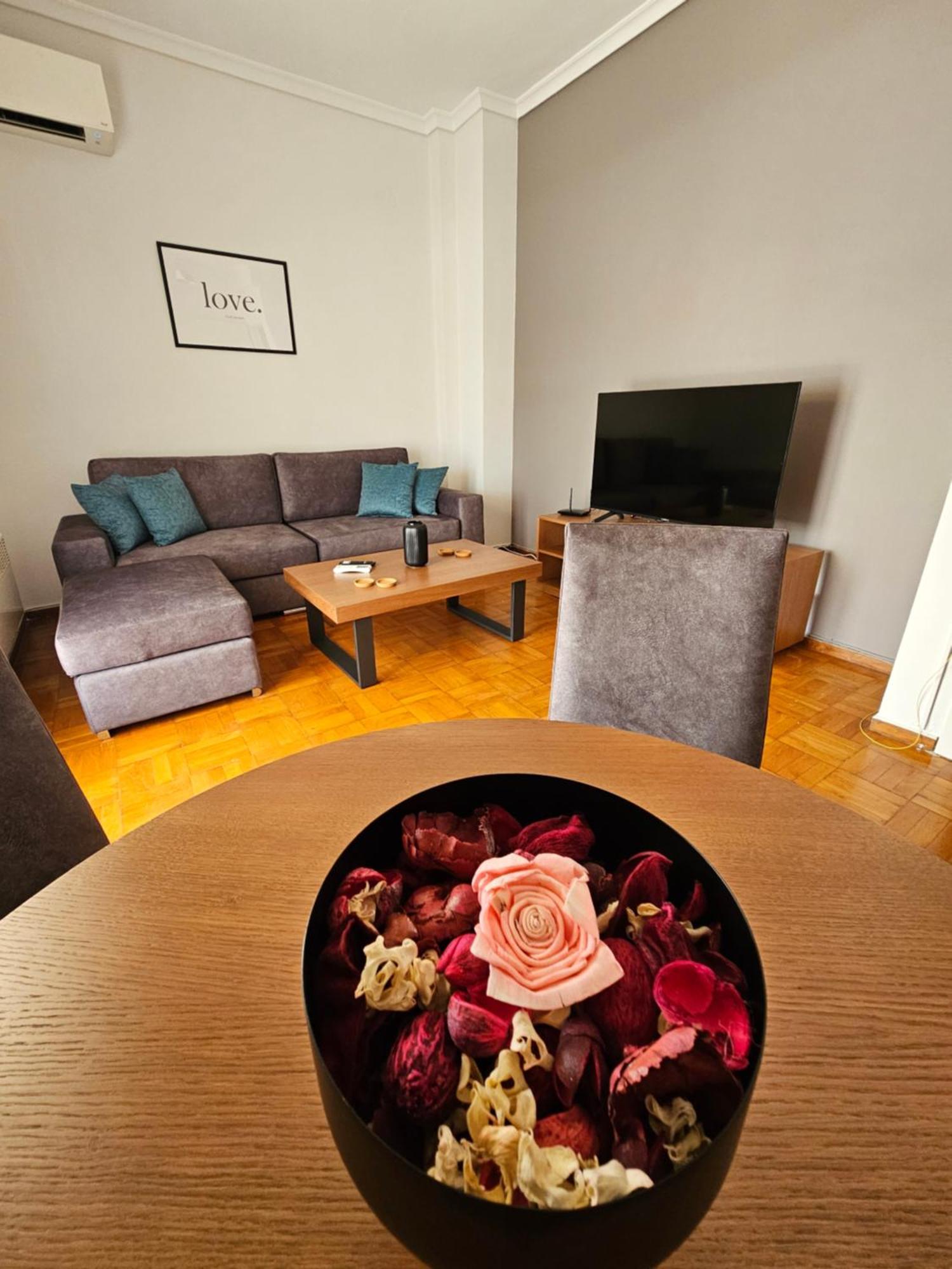 Апартаменты Koukoufli Penthouse 2Bds Салоники Экстерьер фото